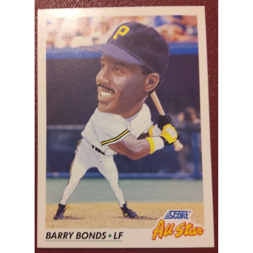 Score Au Star Barry Bonds Card # 777